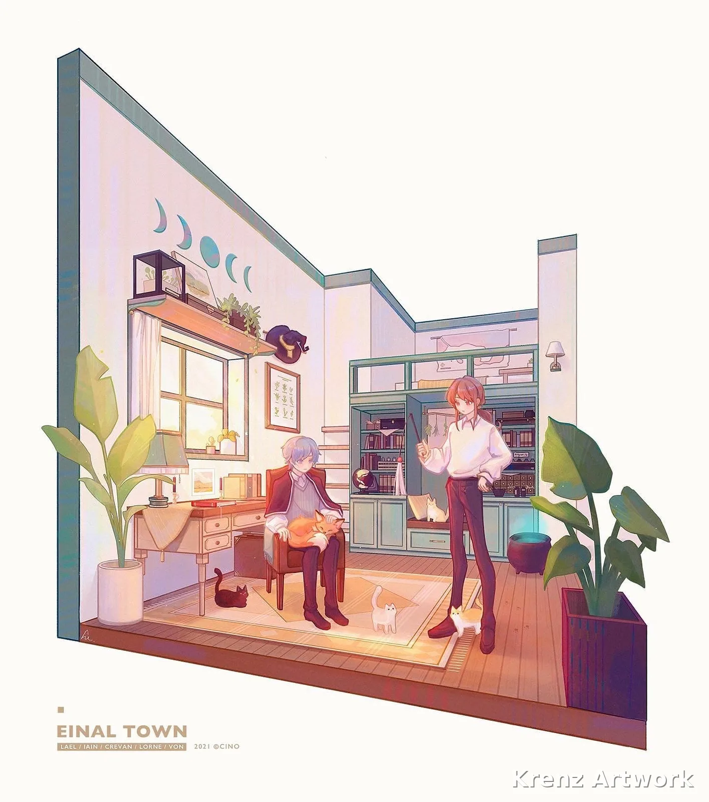 Cino — SD人物與它類