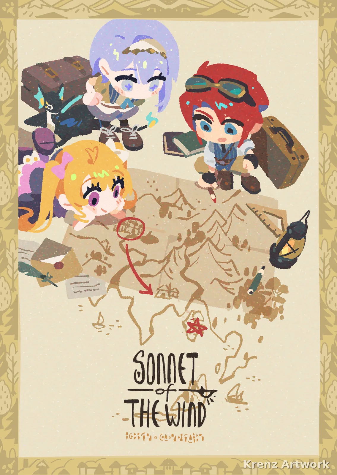 阿森 — SD人物與它類
